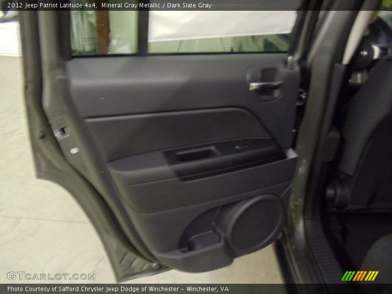 Mineral Gray Metallic / Dark Slate Gray 2012 Jeep Patriot Latitude 4x4