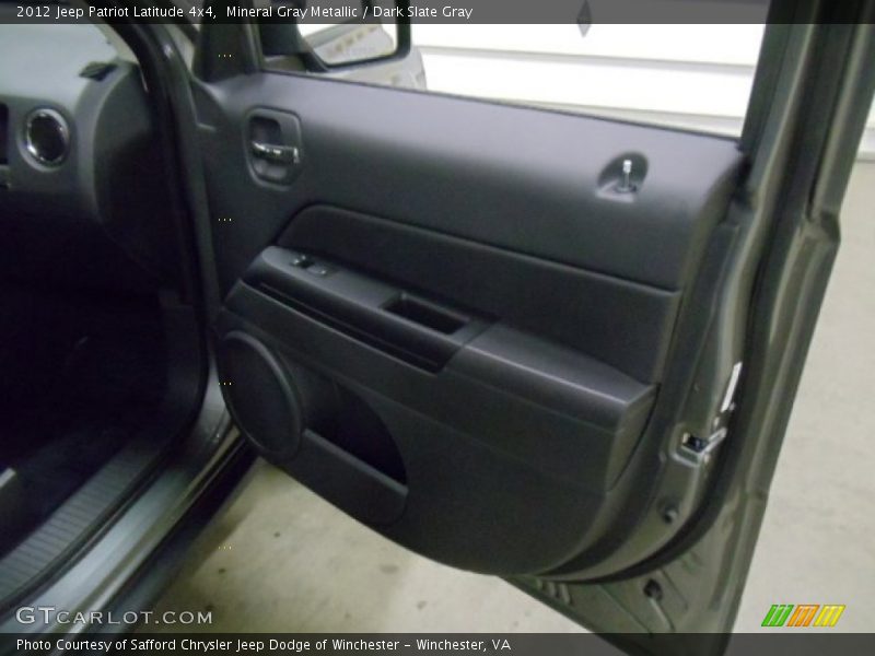 Mineral Gray Metallic / Dark Slate Gray 2012 Jeep Patriot Latitude 4x4