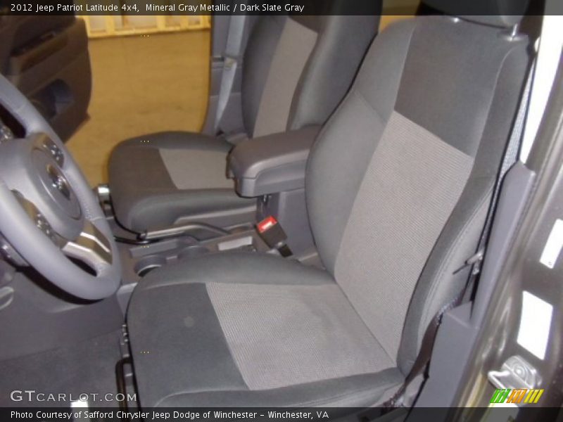 Mineral Gray Metallic / Dark Slate Gray 2012 Jeep Patriot Latitude 4x4
