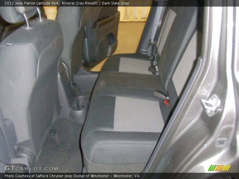 Mineral Gray Metallic / Dark Slate Gray 2012 Jeep Patriot Latitude 4x4