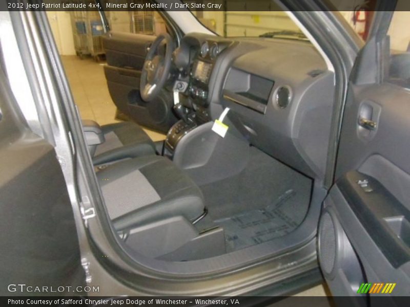 Mineral Gray Metallic / Dark Slate Gray 2012 Jeep Patriot Latitude 4x4