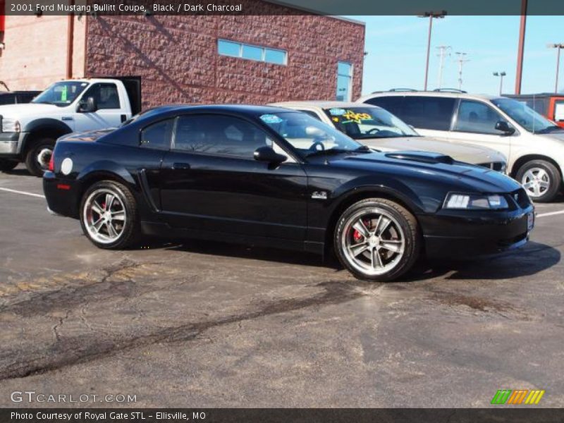 Black / Dark Charcoal 2001 Ford Mustang Bullitt Coupe