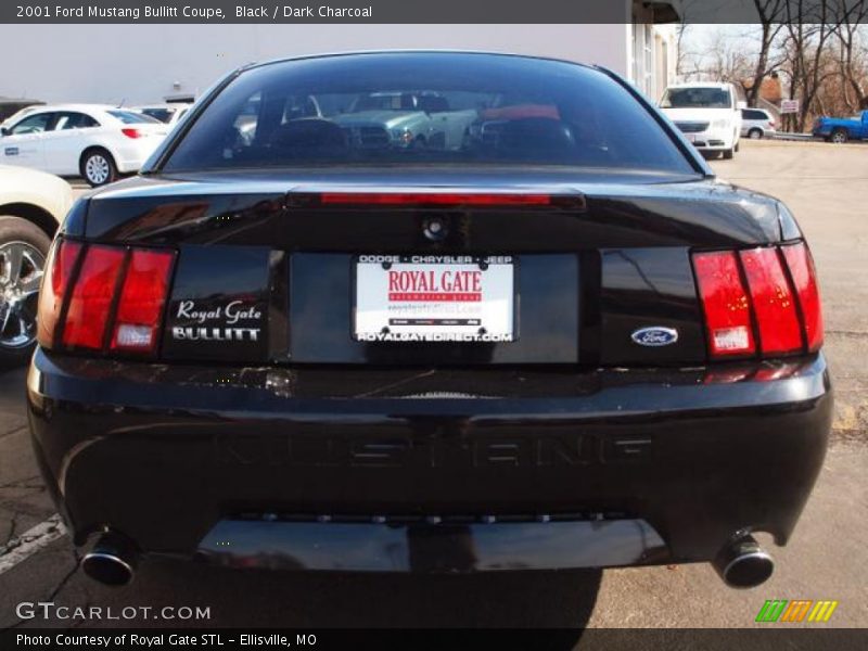 Black / Dark Charcoal 2001 Ford Mustang Bullitt Coupe