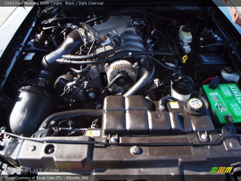 Black / Dark Charcoal 2001 Ford Mustang Bullitt Coupe