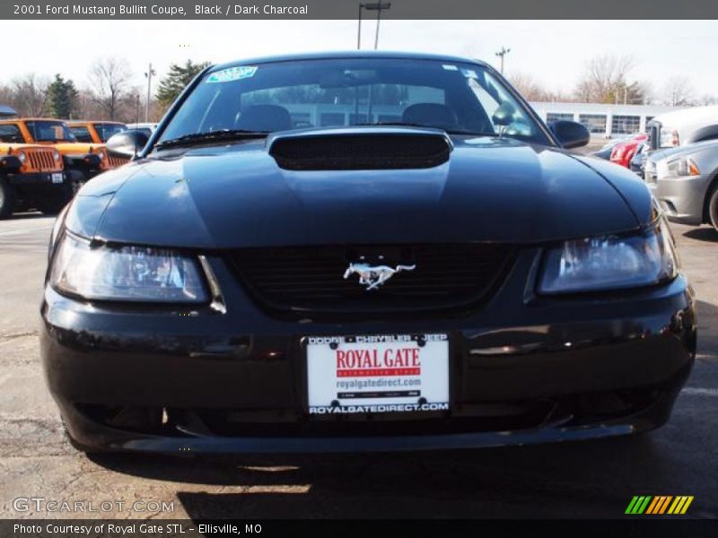 Black / Dark Charcoal 2001 Ford Mustang Bullitt Coupe