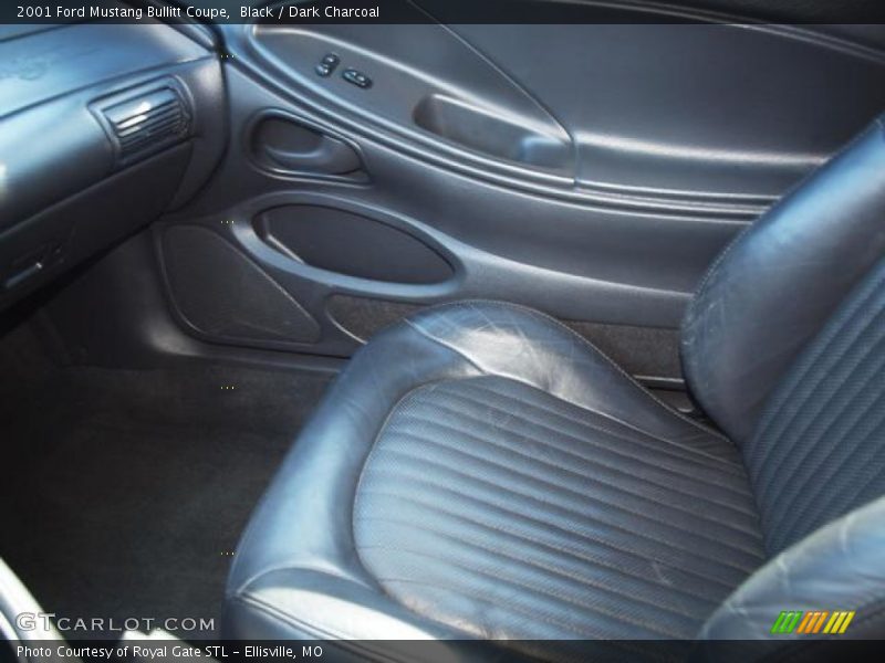 Black / Dark Charcoal 2001 Ford Mustang Bullitt Coupe