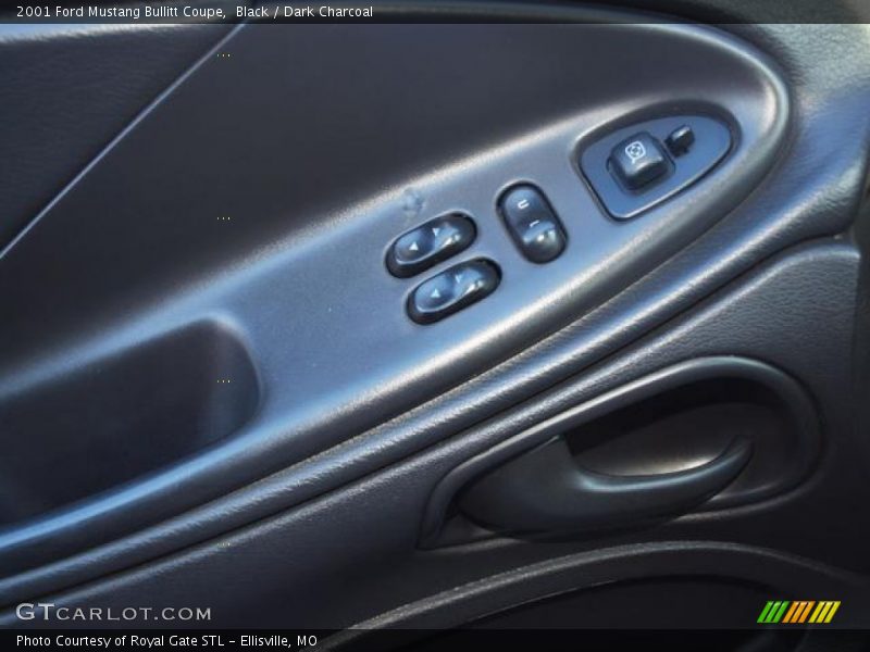 Black / Dark Charcoal 2001 Ford Mustang Bullitt Coupe