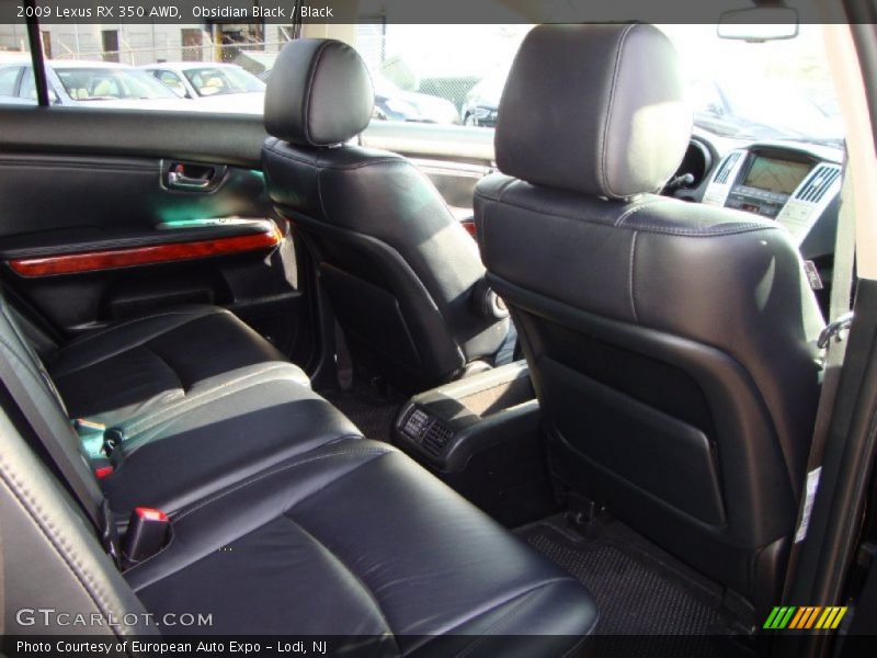 Obsidian Black / Black 2009 Lexus RX 350 AWD