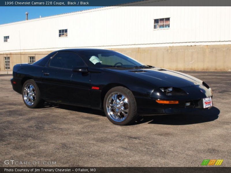 Black / Black 1996 Chevrolet Camaro Z28 Coupe