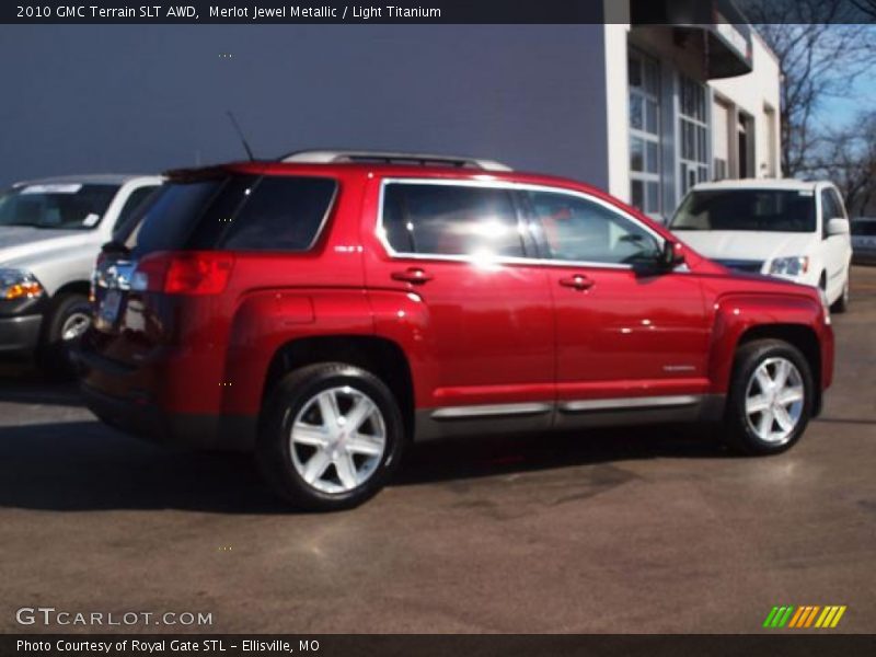 Merlot Jewel Metallic / Light Titanium 2010 GMC Terrain SLT AWD