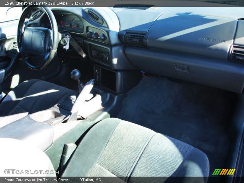 Black / Black 1996 Chevrolet Camaro Z28 Coupe