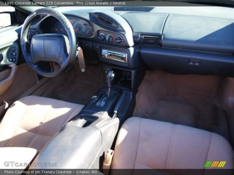 Polo Green Metallic / Neutral 1995 Chevrolet Camaro Z28 Convertible