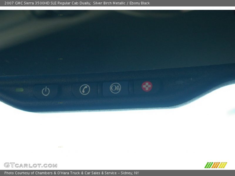 Silver Birch Metallic / Ebony Black 2007 GMC Sierra 3500HD SLE Regular Cab Dually