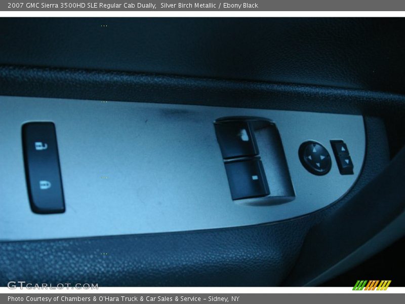 Silver Birch Metallic / Ebony Black 2007 GMC Sierra 3500HD SLE Regular Cab Dually