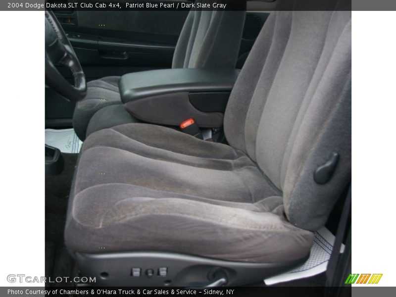 Patriot Blue Pearl / Dark Slate Gray 2004 Dodge Dakota SLT Club Cab 4x4