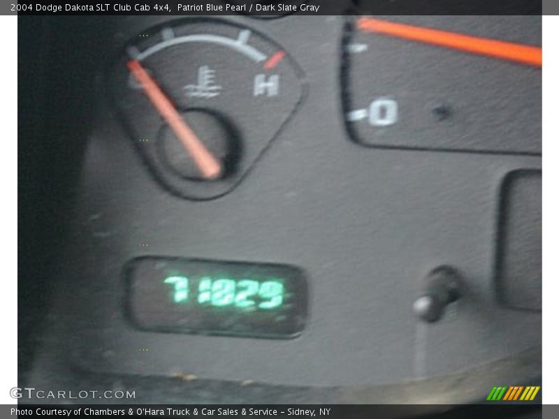 Patriot Blue Pearl / Dark Slate Gray 2004 Dodge Dakota SLT Club Cab 4x4