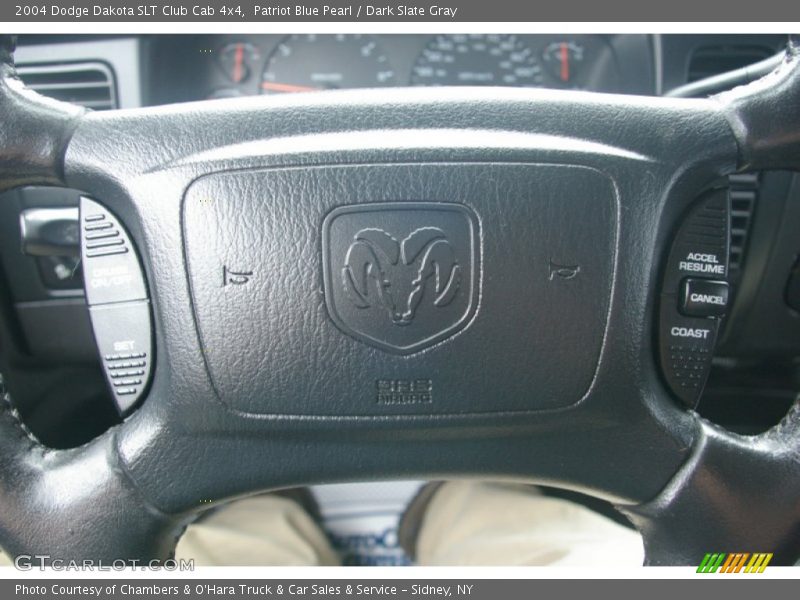 Patriot Blue Pearl / Dark Slate Gray 2004 Dodge Dakota SLT Club Cab 4x4