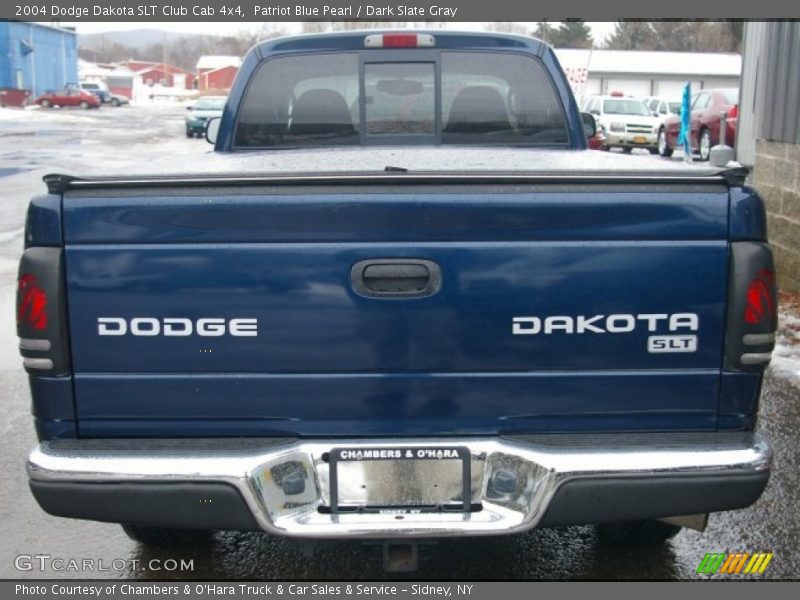 Patriot Blue Pearl / Dark Slate Gray 2004 Dodge Dakota SLT Club Cab 4x4