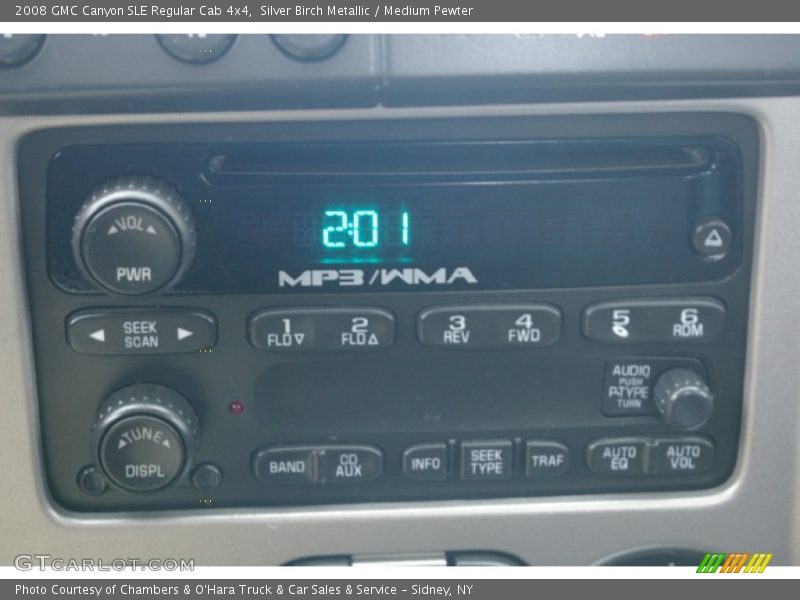 Silver Birch Metallic / Medium Pewter 2008 GMC Canyon SLE Regular Cab 4x4