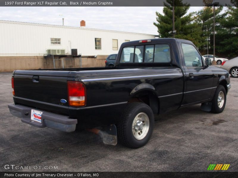 Black / Medium Graphite 1997 Ford Ranger XLT Regular Cab