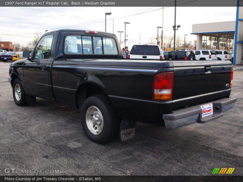 Black / Medium Graphite 1997 Ford Ranger XLT Regular Cab
