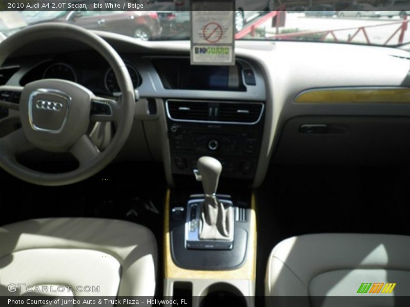 Ibis White / Beige 2010 Audi A4 2.0T Sedan