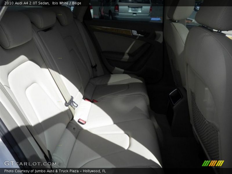 Ibis White / Beige 2010 Audi A4 2.0T Sedan