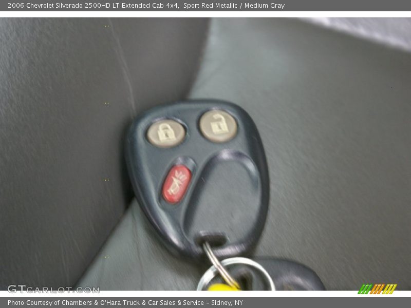 Sport Red Metallic / Medium Gray 2006 Chevrolet Silverado 2500HD LT Extended Cab 4x4