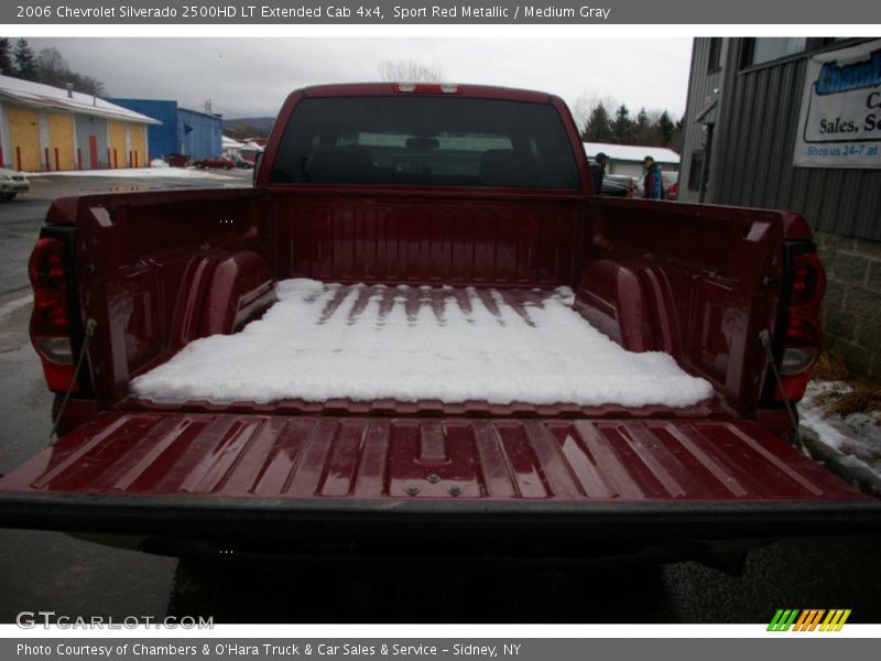 Sport Red Metallic / Medium Gray 2006 Chevrolet Silverado 2500HD LT Extended Cab 4x4