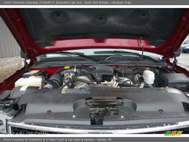 Sport Red Metallic / Medium Gray 2006 Chevrolet Silverado 2500HD LT Extended Cab 4x4