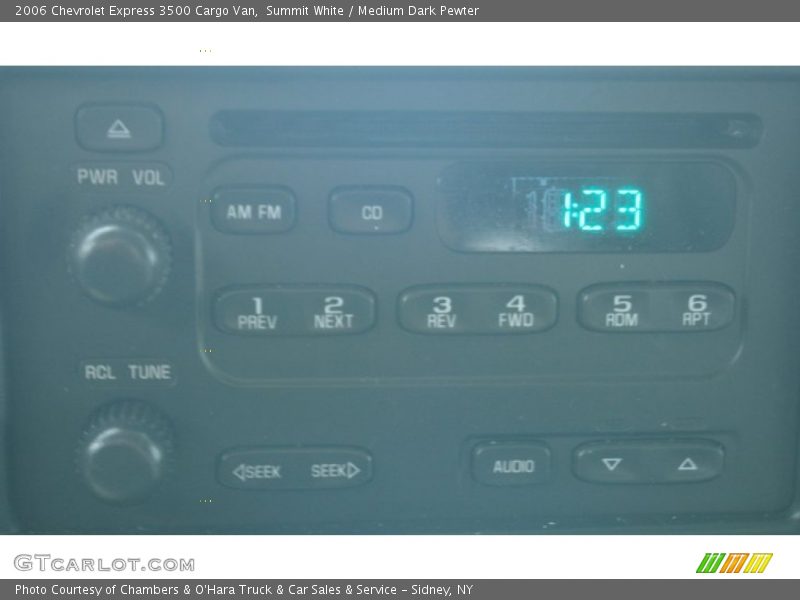 Summit White / Medium Dark Pewter 2006 Chevrolet Express 3500 Cargo Van