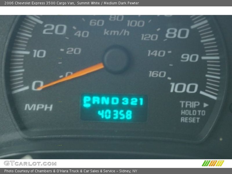 Summit White / Medium Dark Pewter 2006 Chevrolet Express 3500 Cargo Van