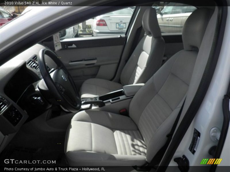 Ice White / Quartz 2010 Volvo S40 2.4i