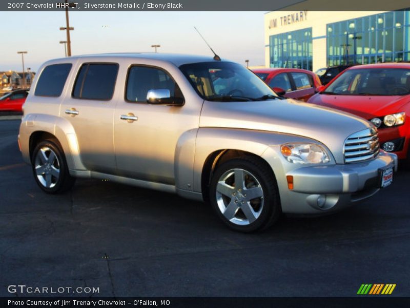 Silverstone Metallic / Ebony Black 2007 Chevrolet HHR LT