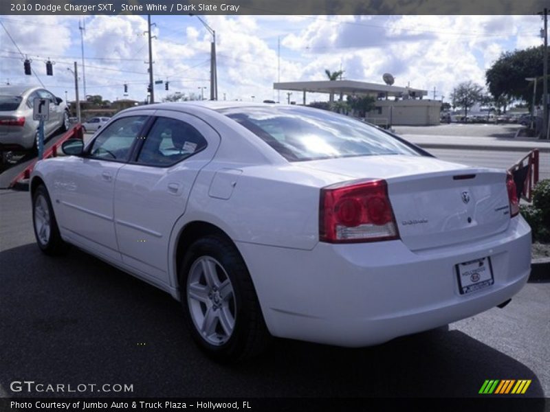 Stone White / Dark Slate Gray 2010 Dodge Charger SXT