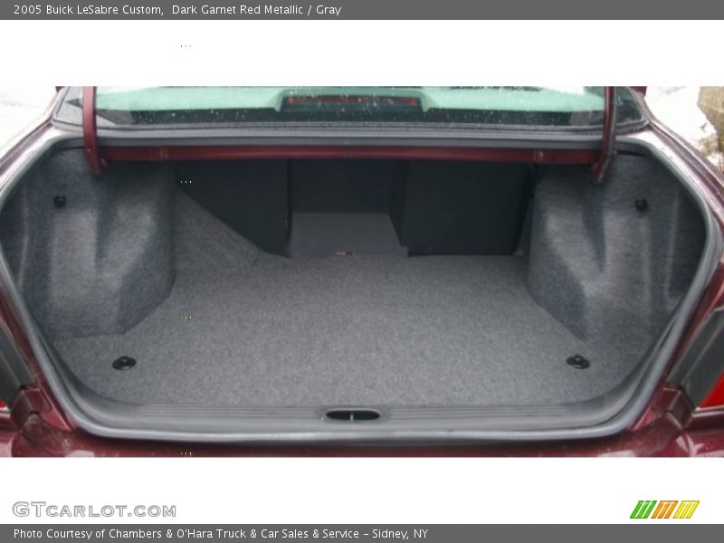 Dark Garnet Red Metallic / Gray 2005 Buick LeSabre Custom
