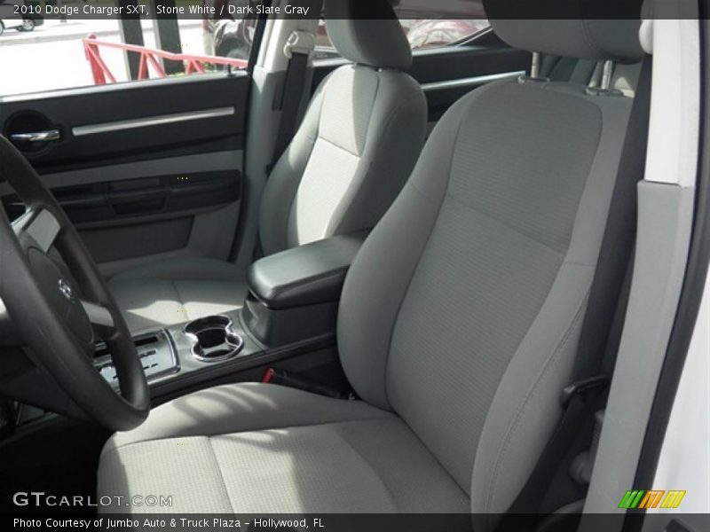 Stone White / Dark Slate Gray 2010 Dodge Charger SXT