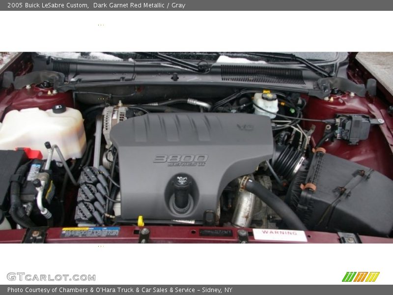 Dark Garnet Red Metallic / Gray 2005 Buick LeSabre Custom