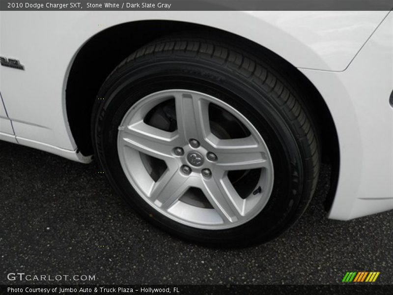 Stone White / Dark Slate Gray 2010 Dodge Charger SXT