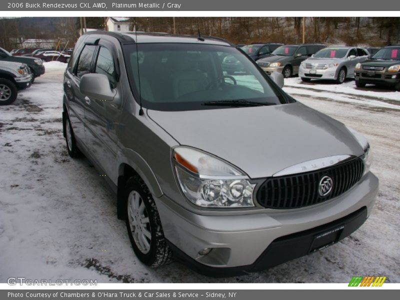 Platinum Metallic / Gray 2006 Buick Rendezvous CXL AWD