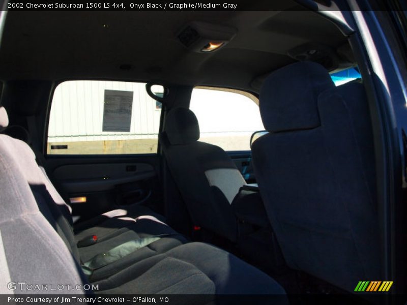 Onyx Black / Graphite/Medium Gray 2002 Chevrolet Suburban 1500 LS 4x4