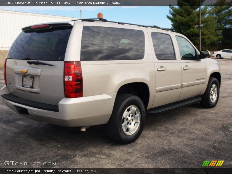 Silver Birch Metallic / Ebony 2007 Chevrolet Suburban 1500 LS 4x4