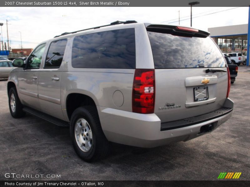 Silver Birch Metallic / Ebony 2007 Chevrolet Suburban 1500 LS 4x4