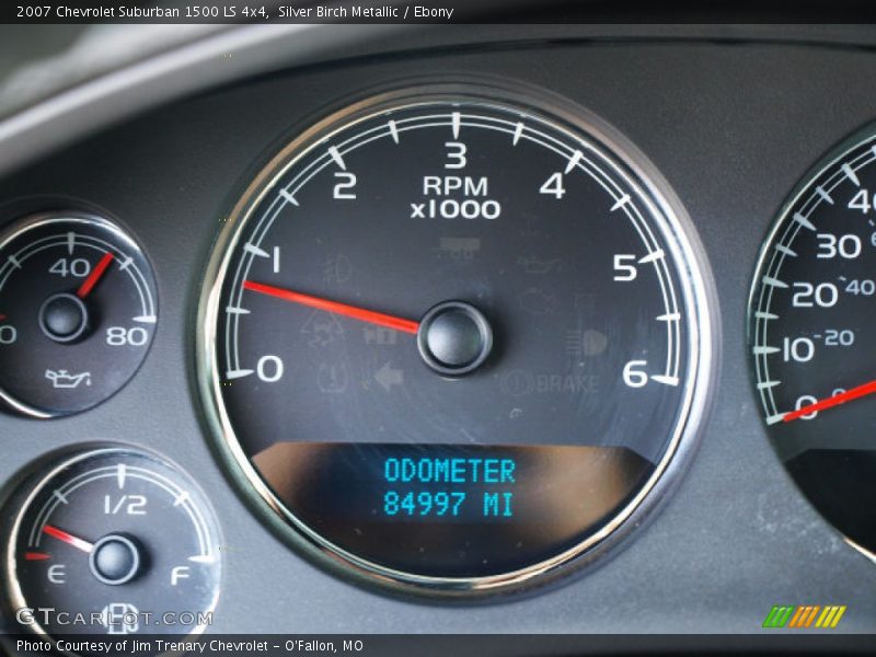 Silver Birch Metallic / Ebony 2007 Chevrolet Suburban 1500 LS 4x4