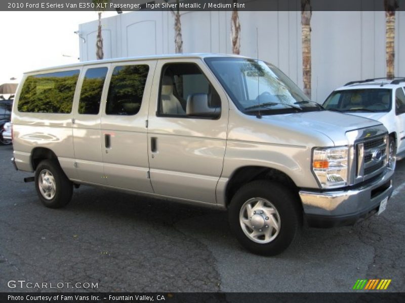  2010 E Series Van E350 XLT Passenger Ingot Silver Metallic