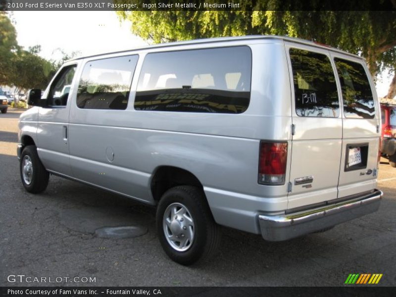 Ingot Silver Metallic / Medium Flint 2010 Ford E Series Van E350 XLT Passenger
