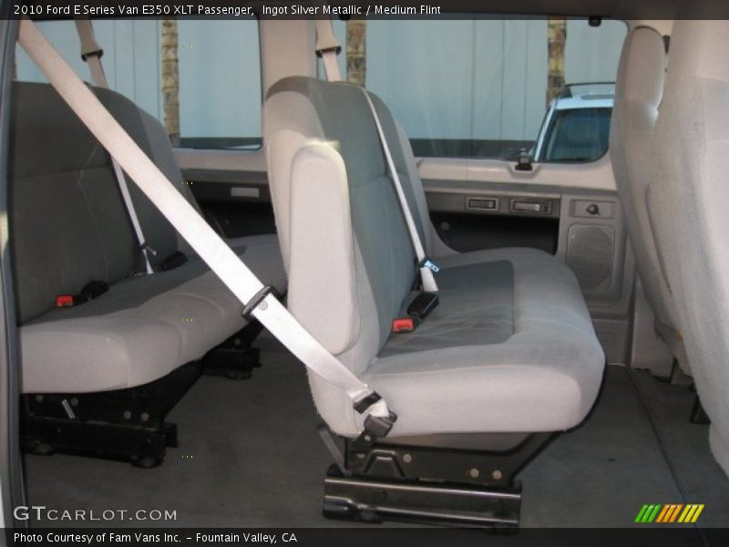 Ingot Silver Metallic / Medium Flint 2010 Ford E Series Van E350 XLT Passenger