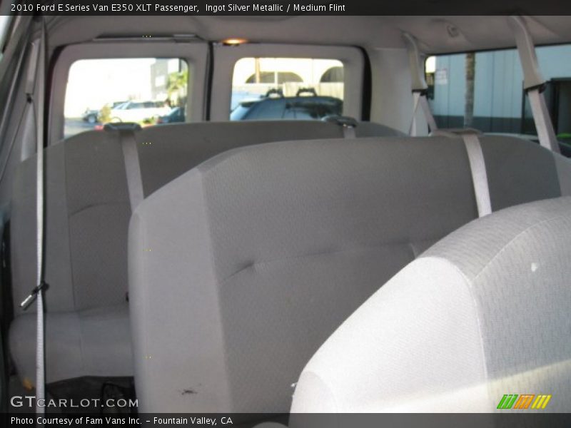 Ingot Silver Metallic / Medium Flint 2010 Ford E Series Van E350 XLT Passenger