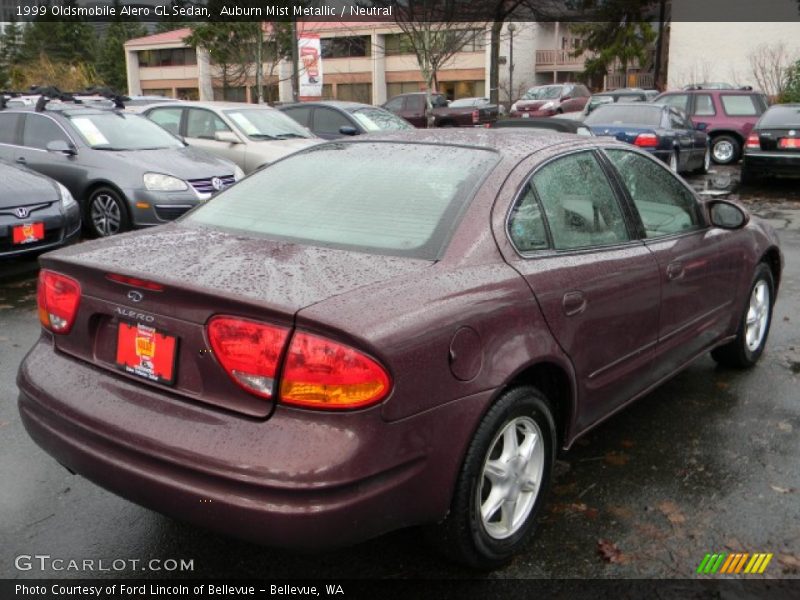 Auburn Mist Metallic / Neutral 1999 Oldsmobile Alero GL Sedan