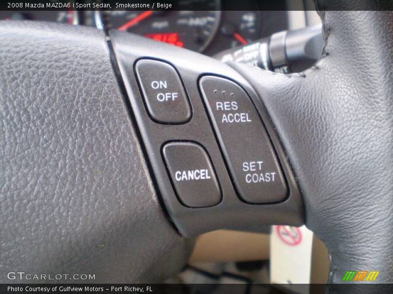 Smokestone / Beige 2008 Mazda MAZDA6 i Sport Sedan